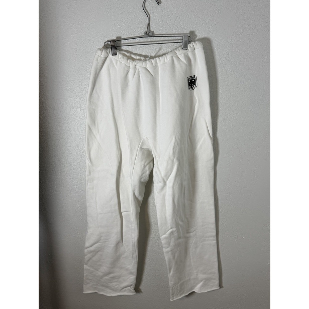 Kanye West Yeezy YZY Vultures Men's White Sweatpants Pants Regular Size 2 (M/L)
